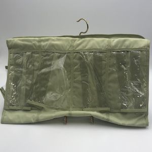 Hanging shoe organizer with 32 pockets!